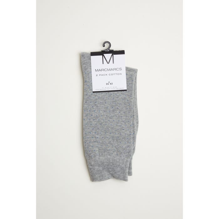 Marcmarcs-2-pack sokken stippen - MarcMarcs