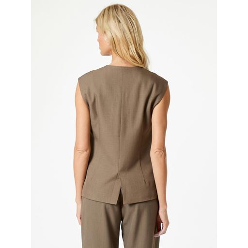 Neo Noir Gamina Structure Vest, Khaki, 42