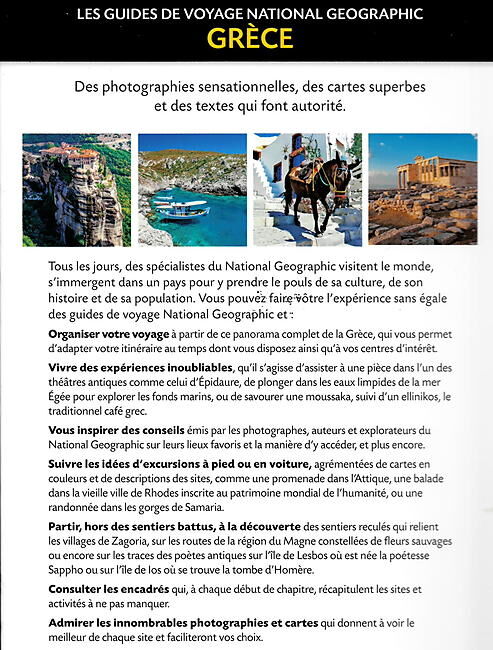 NATIONAL GEOGRAPHIC - GRECE NATIONAL GEOGRAPHIC