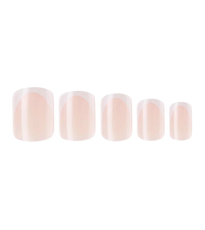 W7 - Unhas postiças Pre-Glued Nails - French Envy