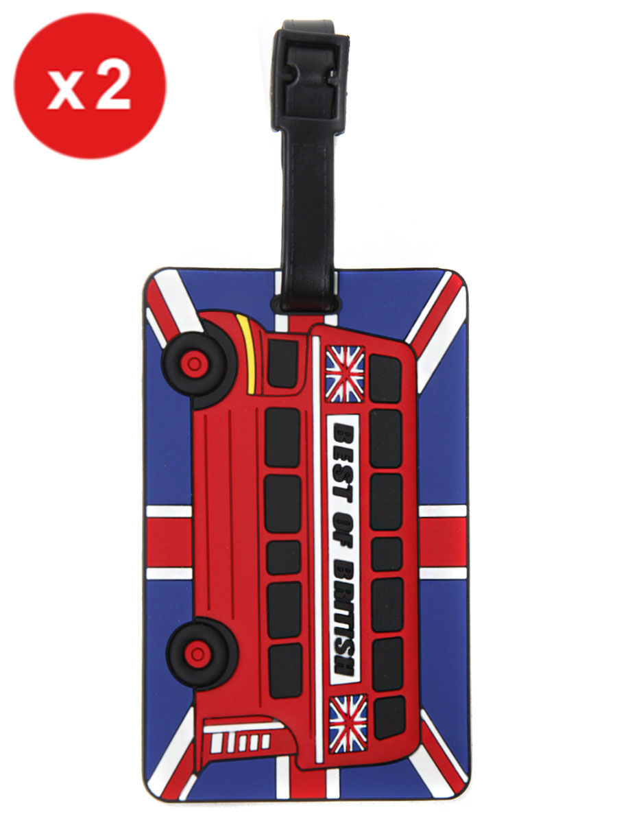 Set de 2 porte-adresses Snowball British