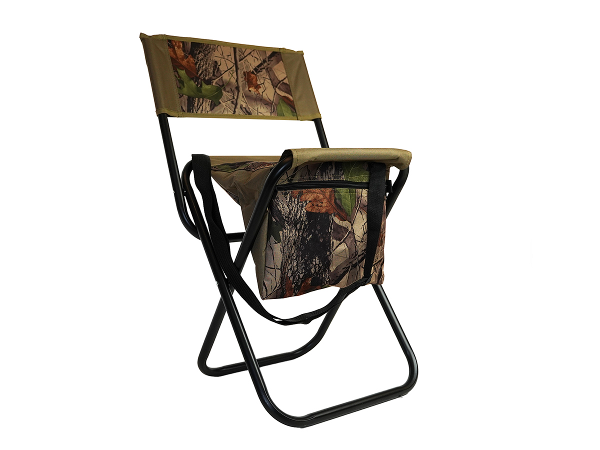 Eurocatch viskruk met rugleuning - Camouflage