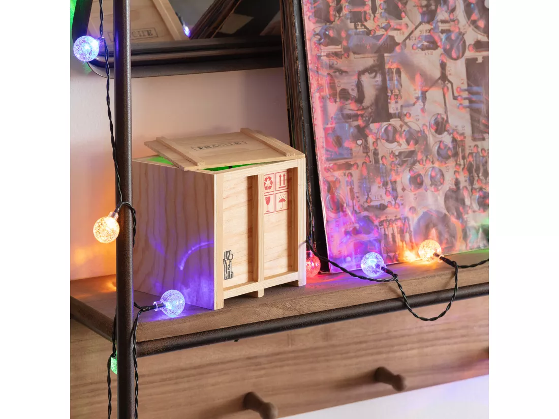 Guirlande LED Extérieure Solaire 30 Boules 5m RGB