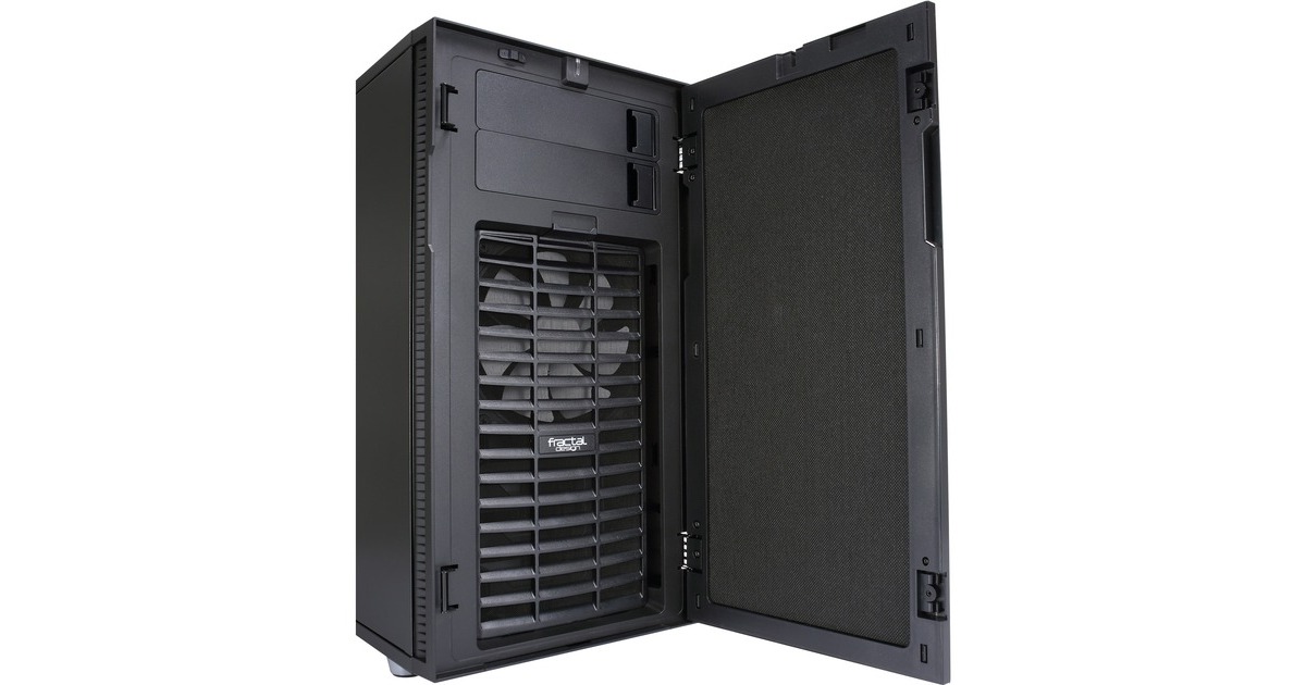 Fractal DesignDefine R5 Black midi tower behuizing  (Zwart | 4x USB-A)