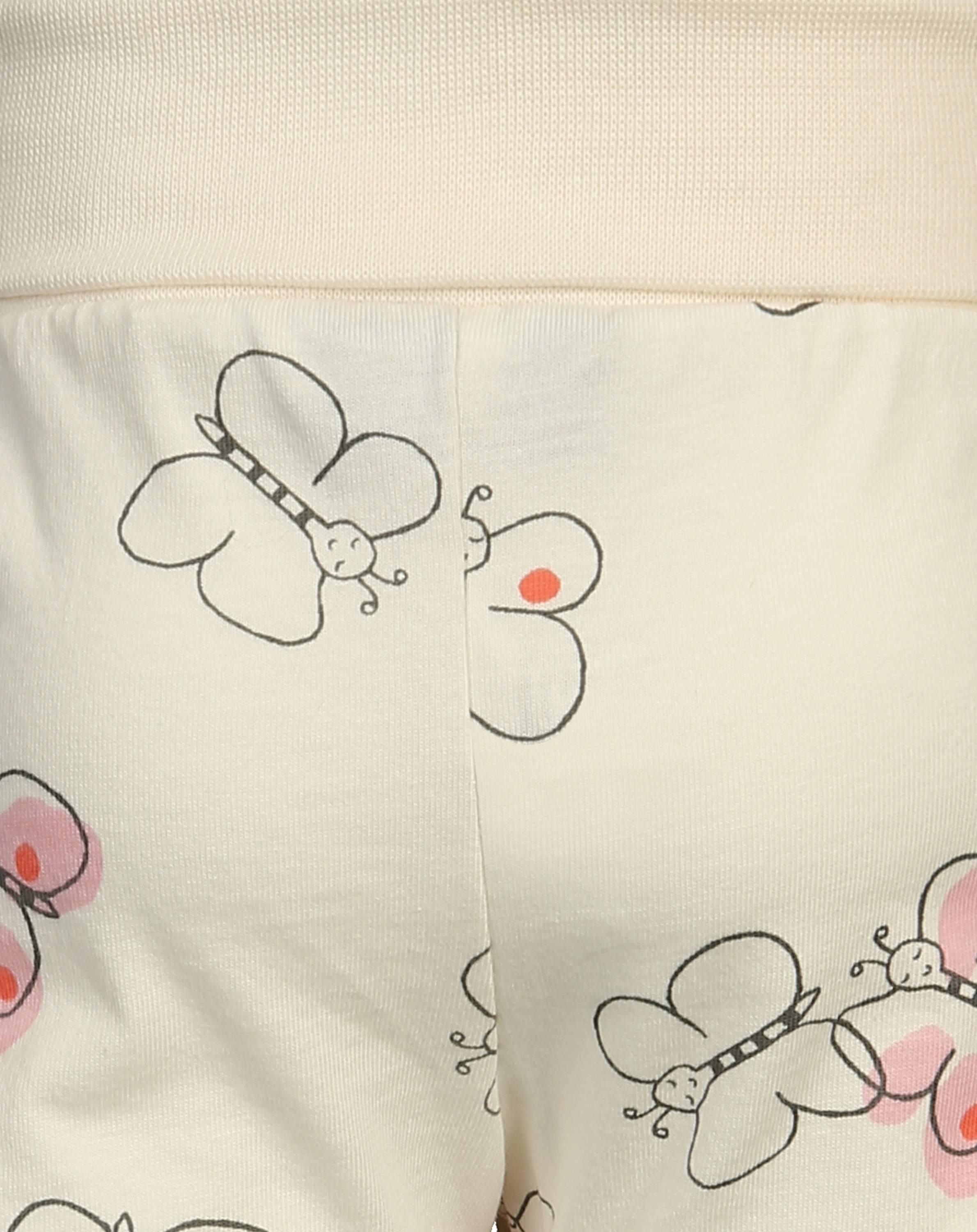 Shorts LOVELY SCHMETTERLING in white whisper