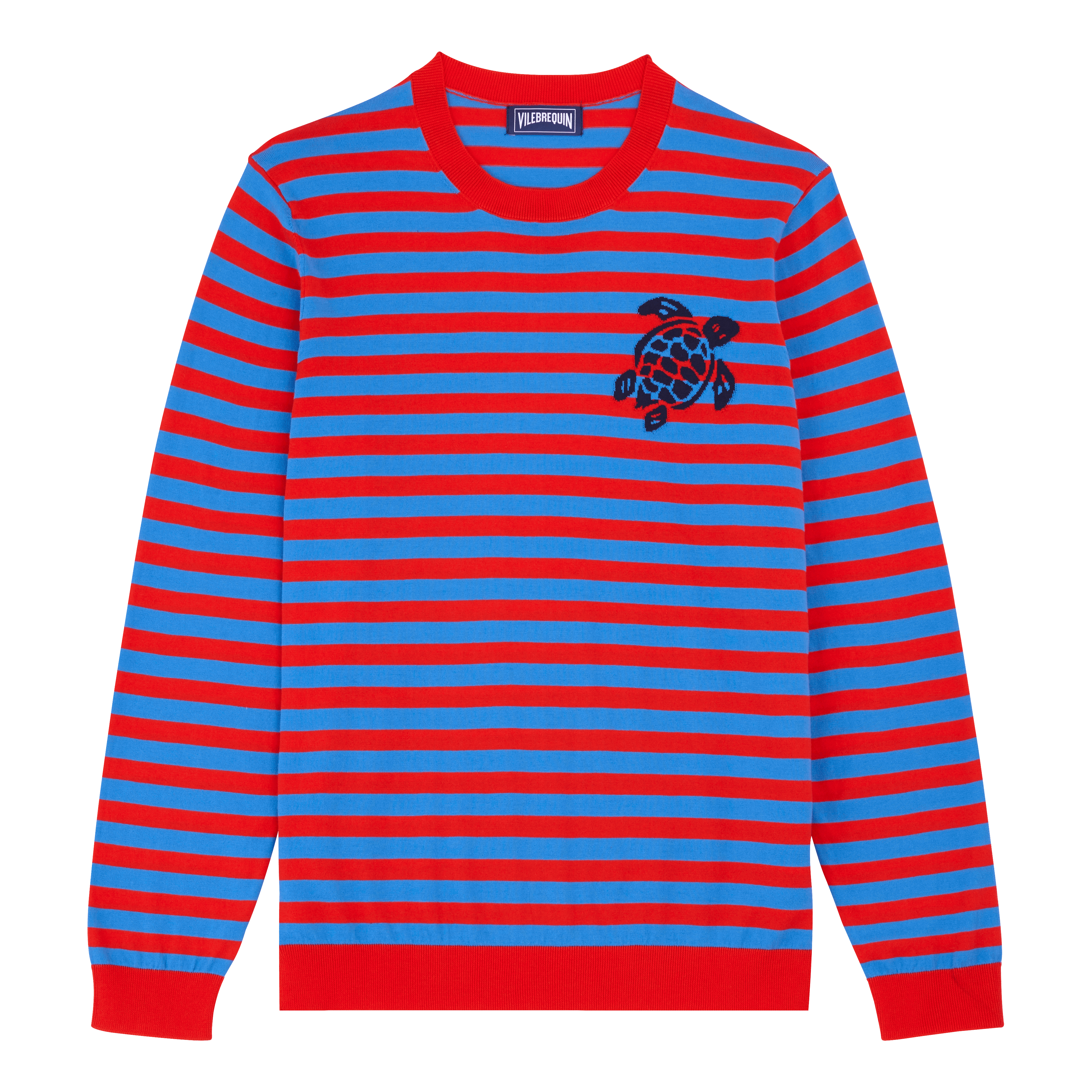 Pull en Coton Rayé Homme | Pull Homme Vilebrequin