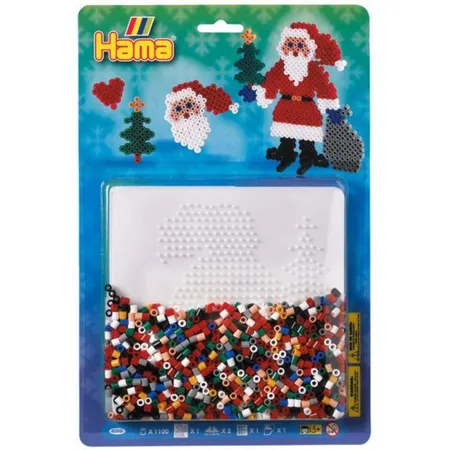 Hama Bügelperlen-Set Weihnachtsmann