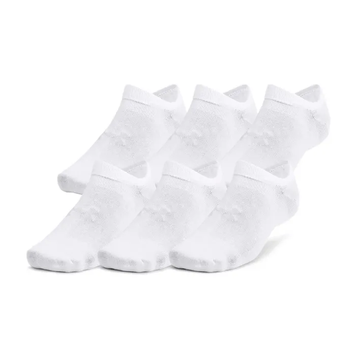 Under Armour Essential No Show Sokken Senior (6-pack)