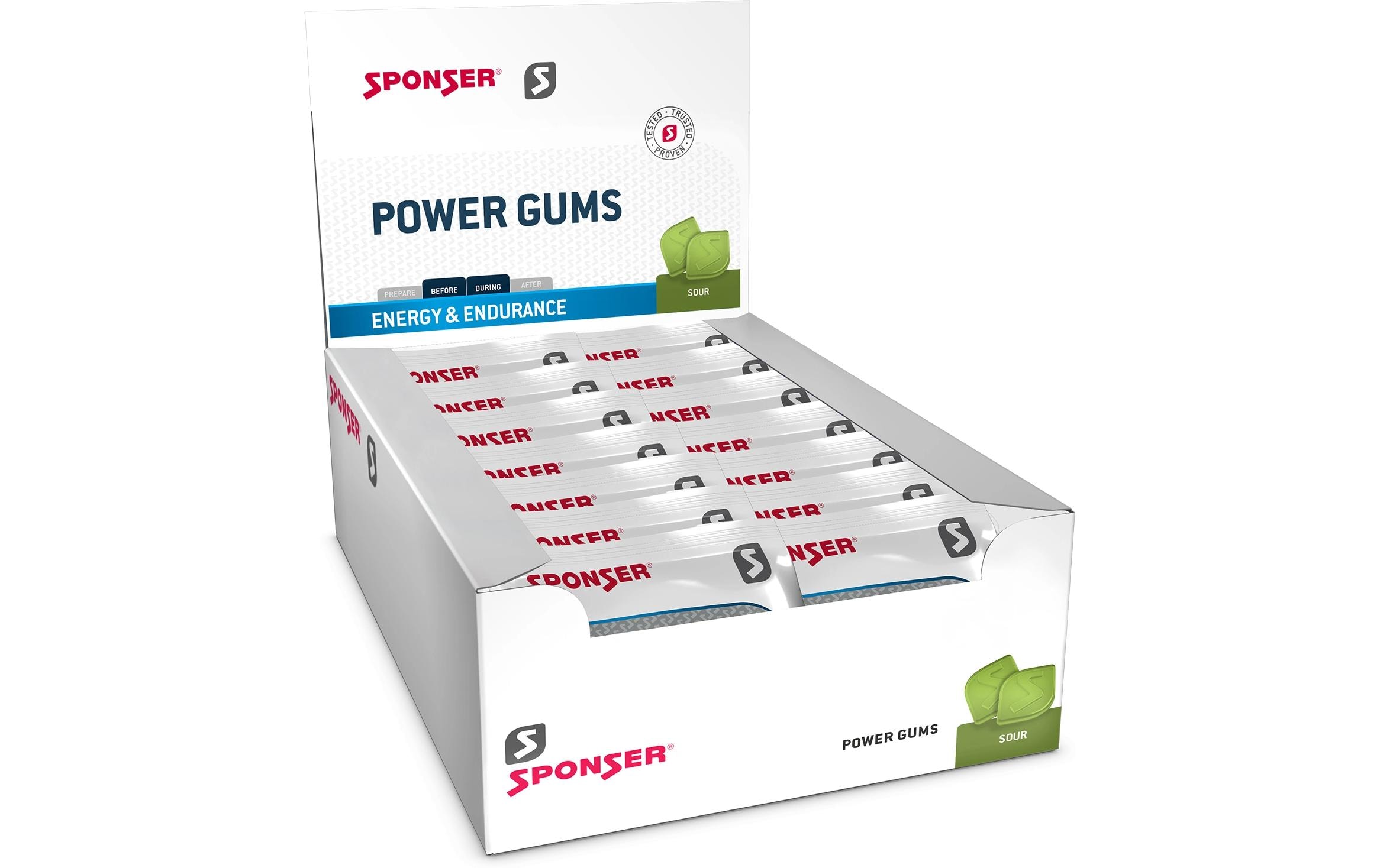 Power Gums Sour 20 x 75 gPower-Gummis