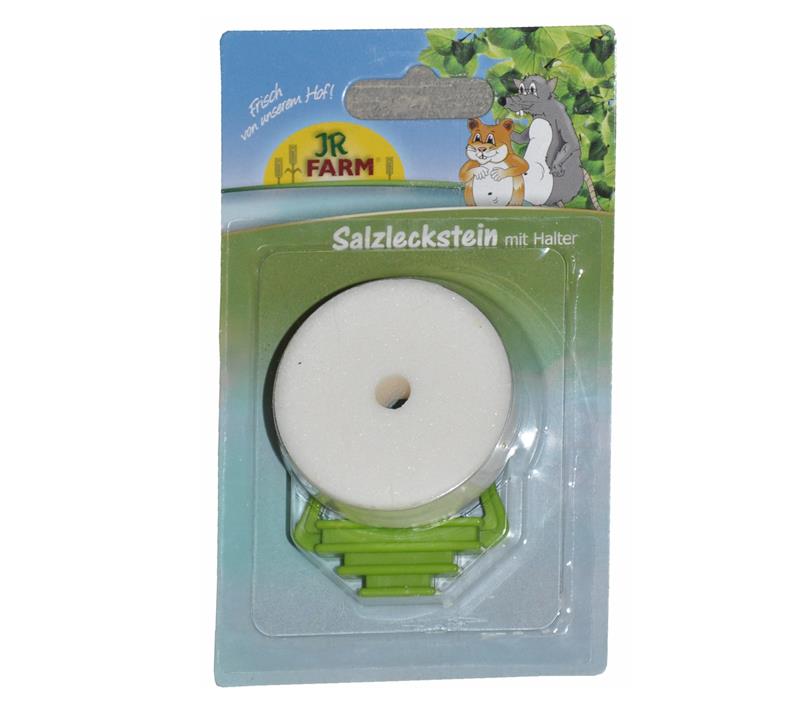 Nanook Salzleckstein mit Halterung für Kaninchen