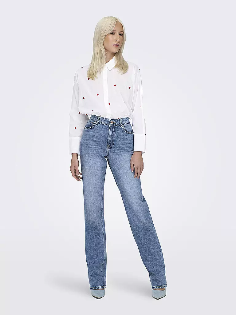 ONLY Bluse ONLNEW LINA weiss