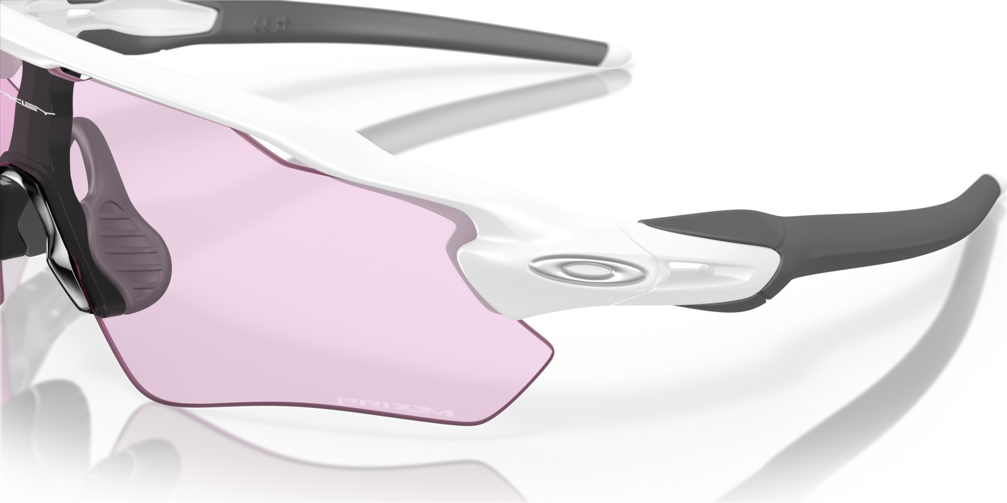 Radar EV Path E5/Matte White w/Prizm Low Light