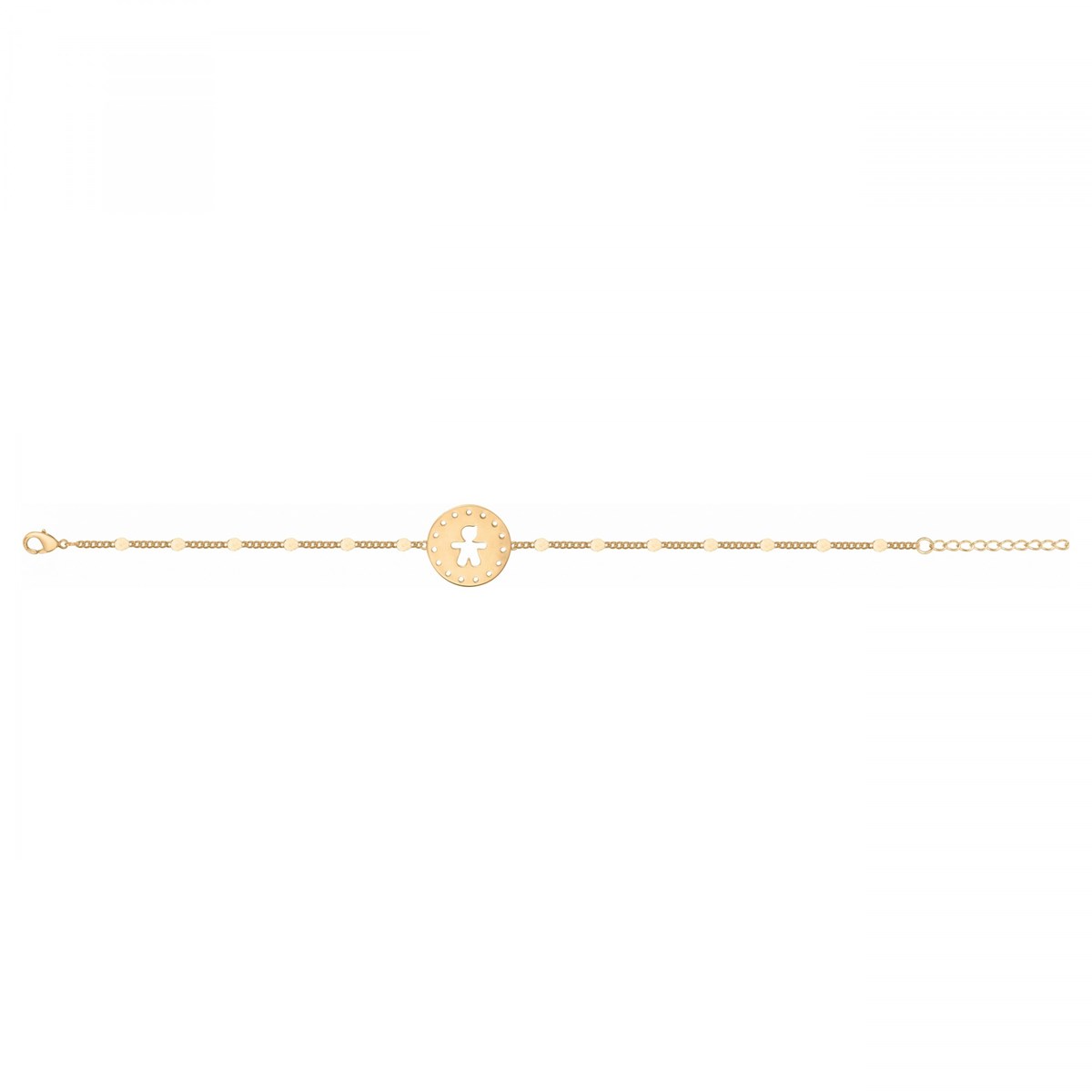 Bracelet souple en Plaqué Or