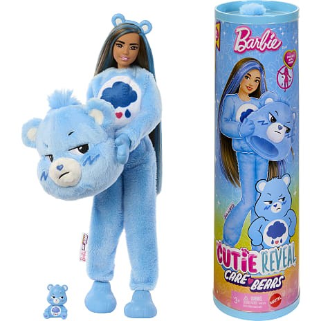 Barbie Care Bears dukke - blå