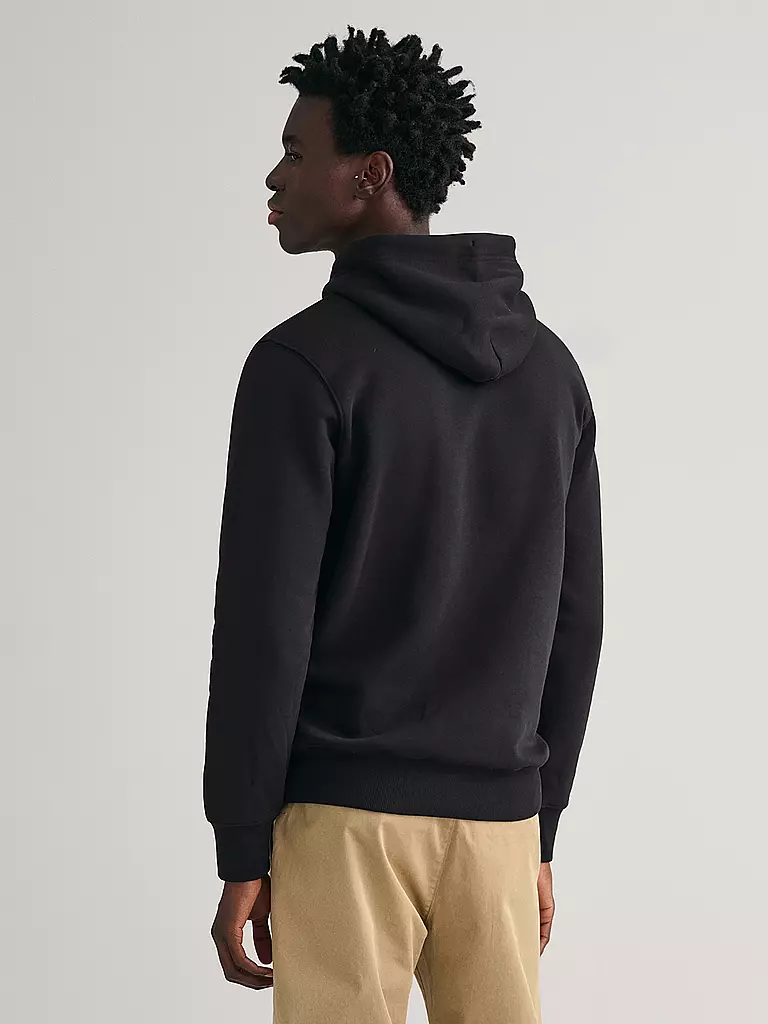 GANT Kapuzensweater - Hoodie schwarz