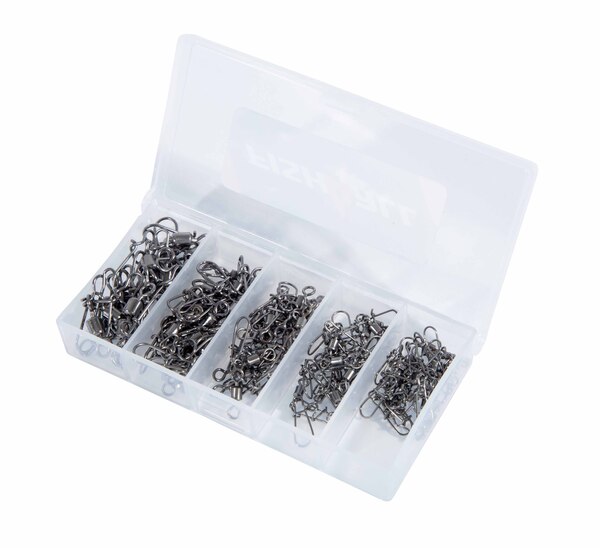 Boîte à agrafes et émerillons Fish4All (95pcs)