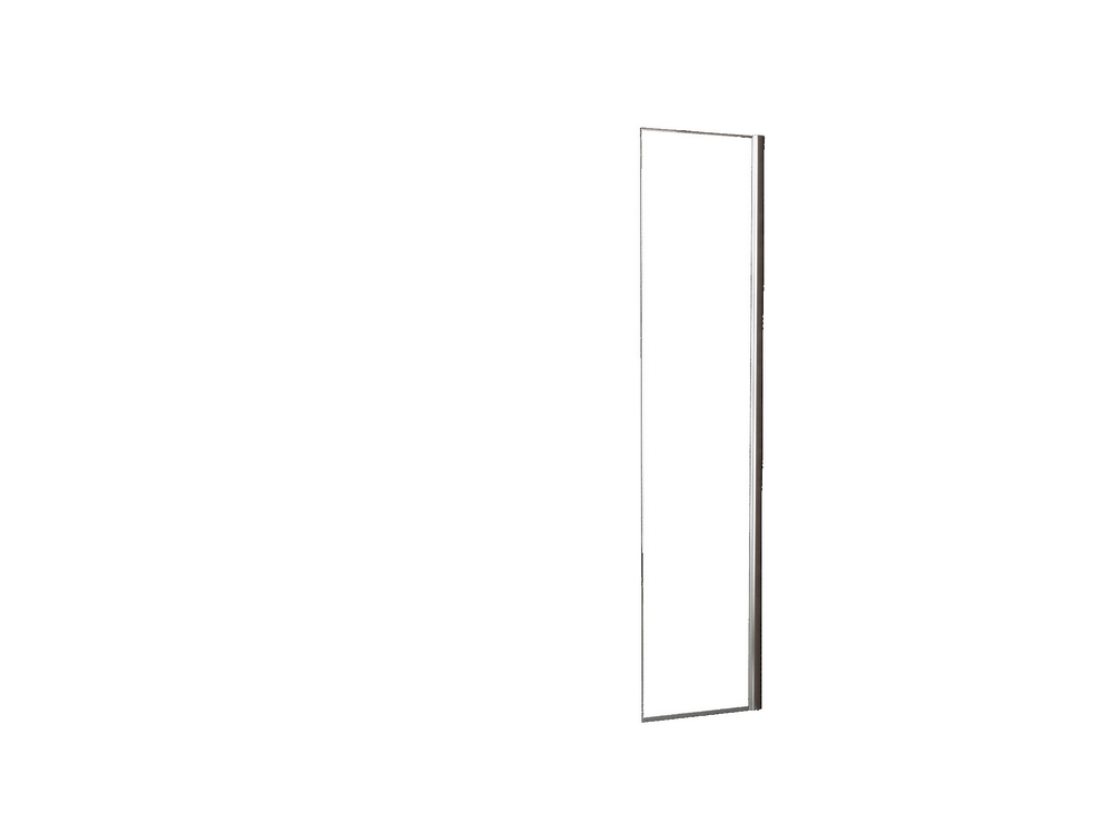 Mueller Eco douchewand met muurprofiel 40x200cm anti-kalk
