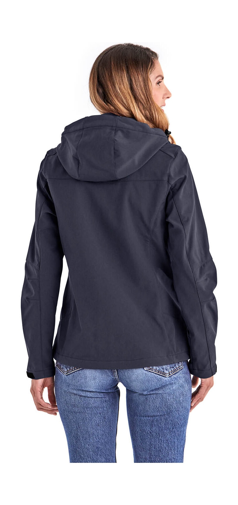 Killtec Softshelljacke »Damen Softshelljacke« Wasserabweisende, winddichte Softshelljacke mit abnehmbarer Kapuze