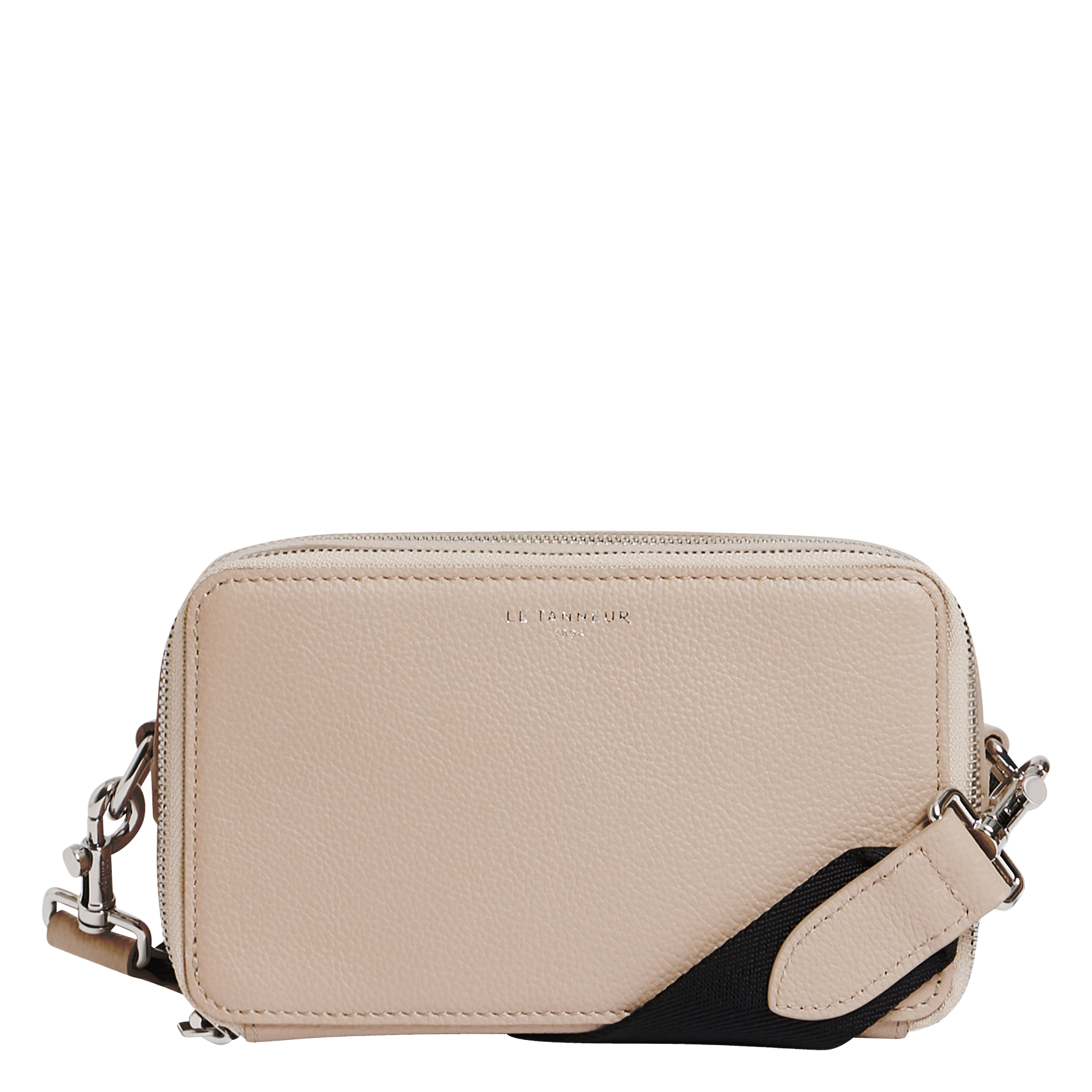 EMILE - Sac bandoulière en cuir | Beige