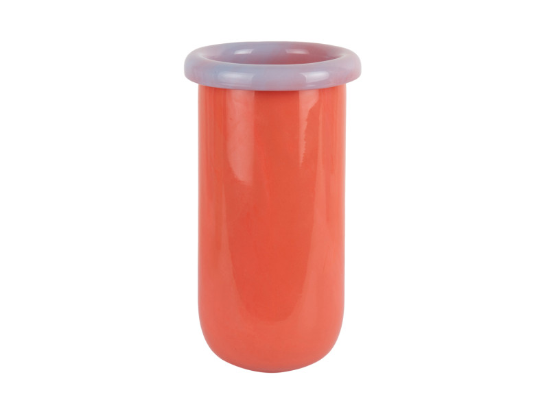 Vase Plegado M PT4332LB Mango yellow & soft blue