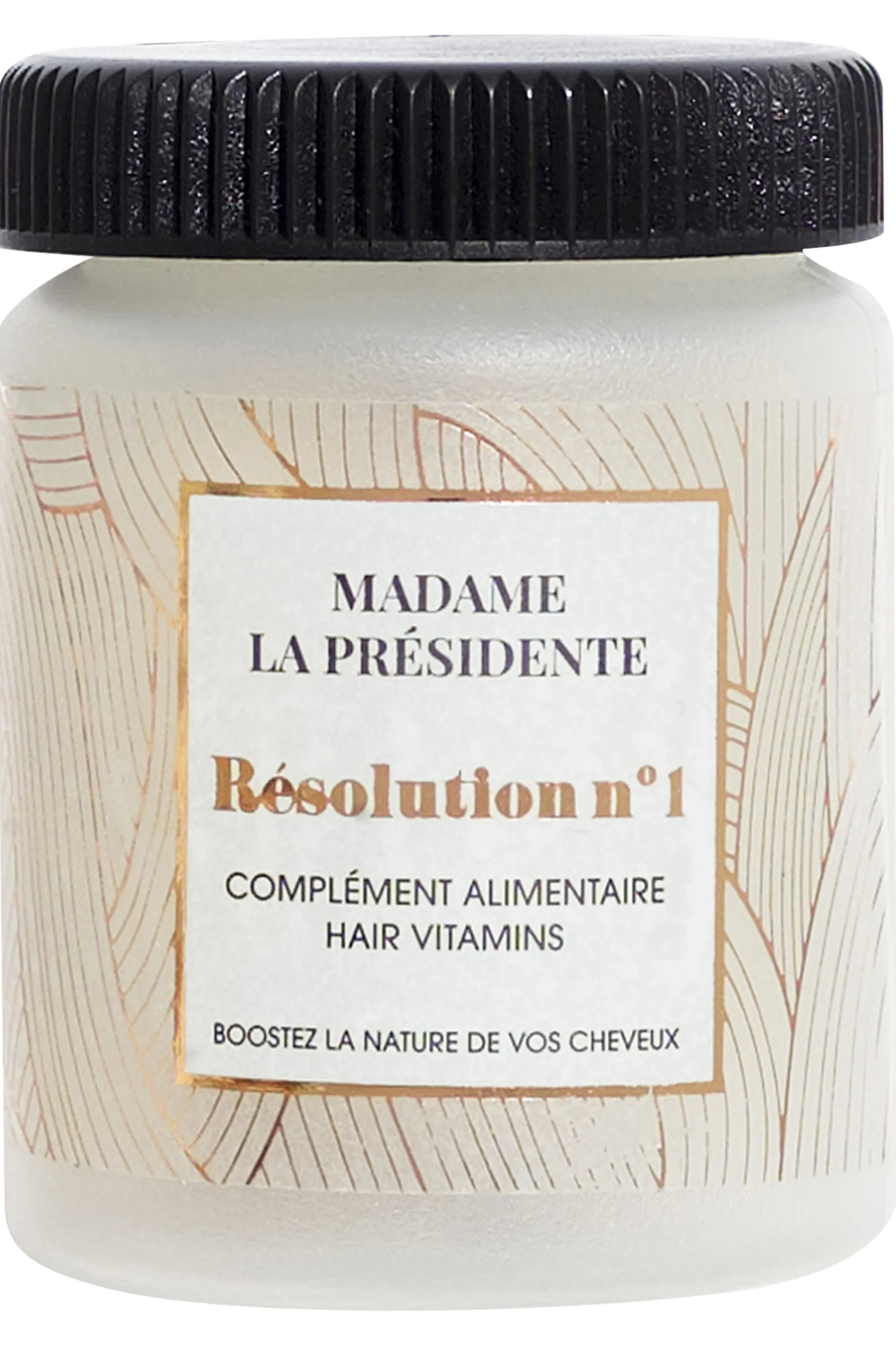Madame La Présidente Compléments alimentaires cheveux Hair Vitamins Résolution N°1