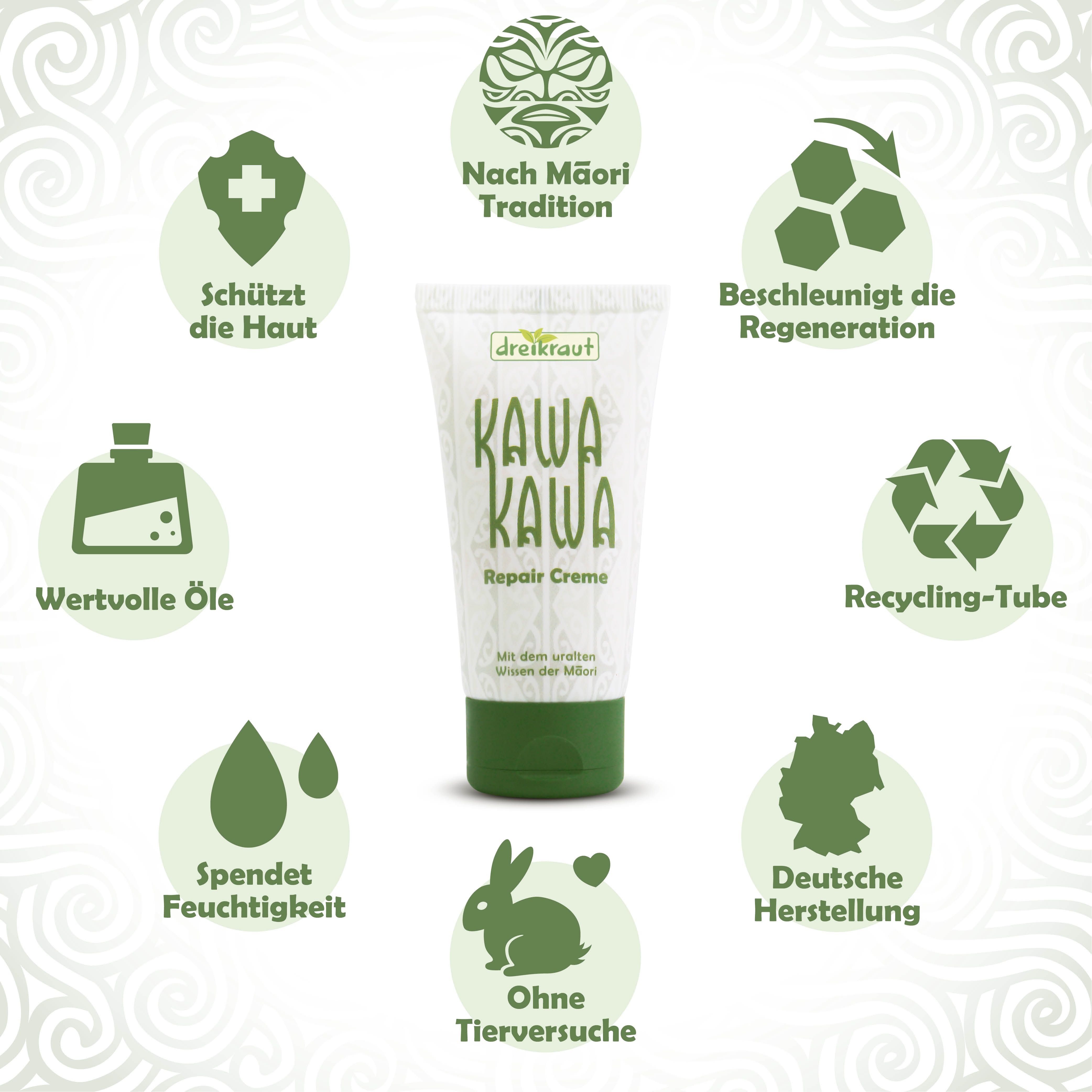 dreikraut®  Kawakawa-Wundcreme