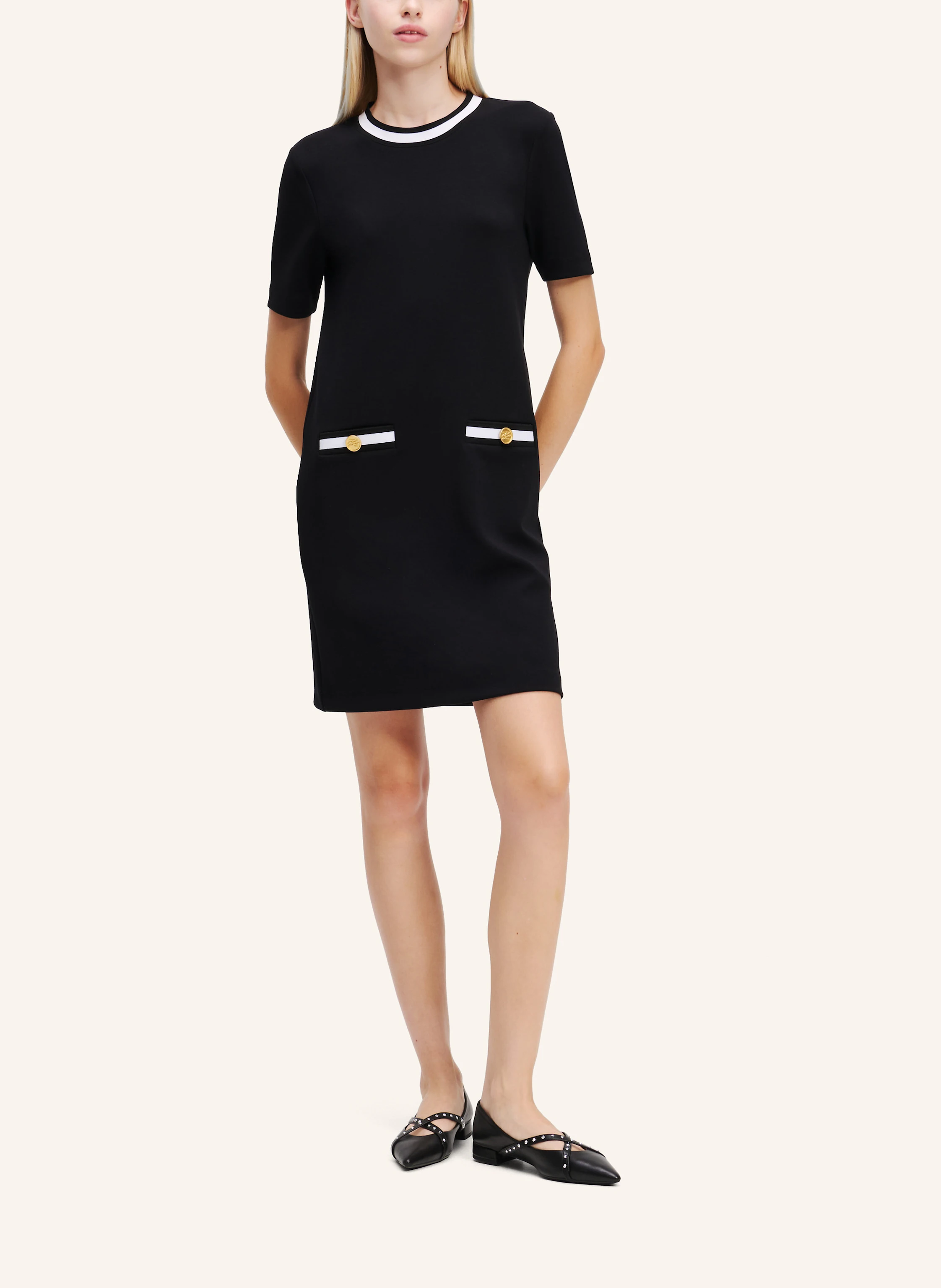 KARL LAGERFELD KARL ESSENTIAL T-SHIRT-KLEID
