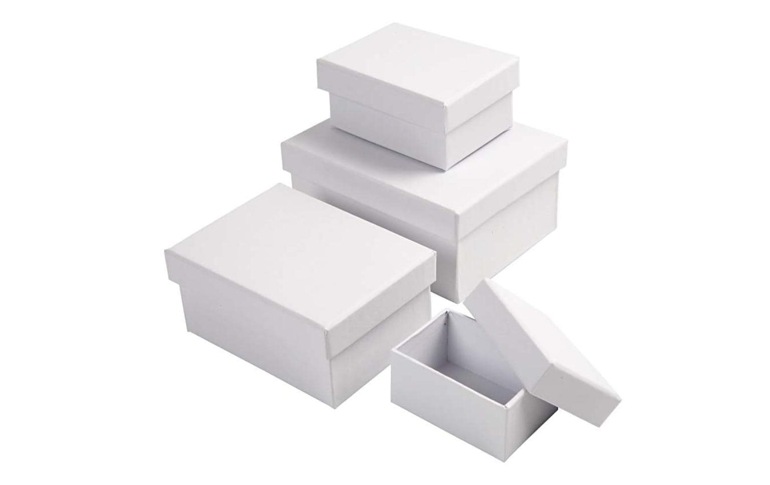 Papp-Schachtel 3,5-6,5 cm 4 StückGeschenkkartons