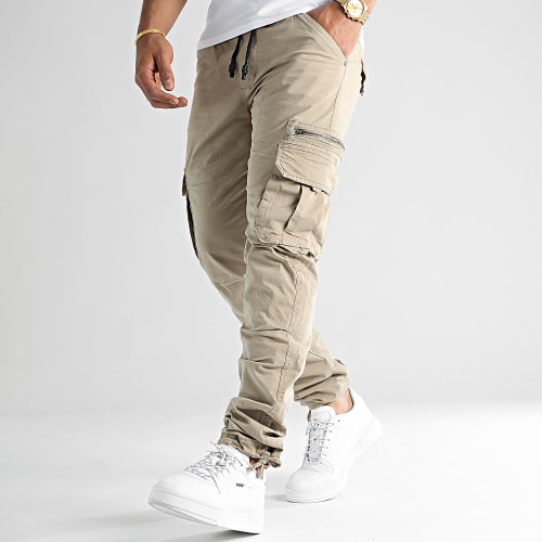Lot De 2 Pantalons Cargo 1070546 Noir Beige