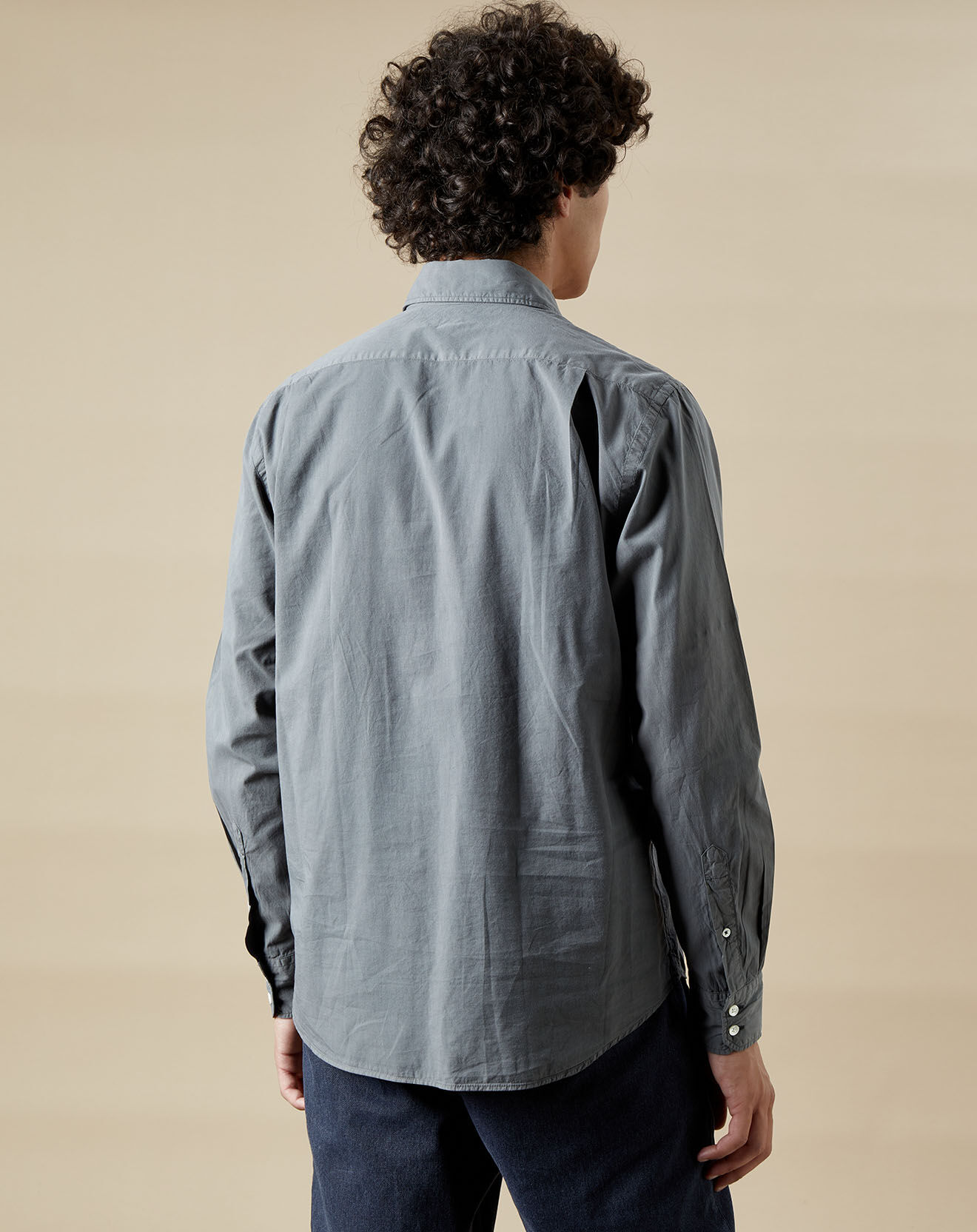 Hartford Chemise regular Paul Pat graphite
