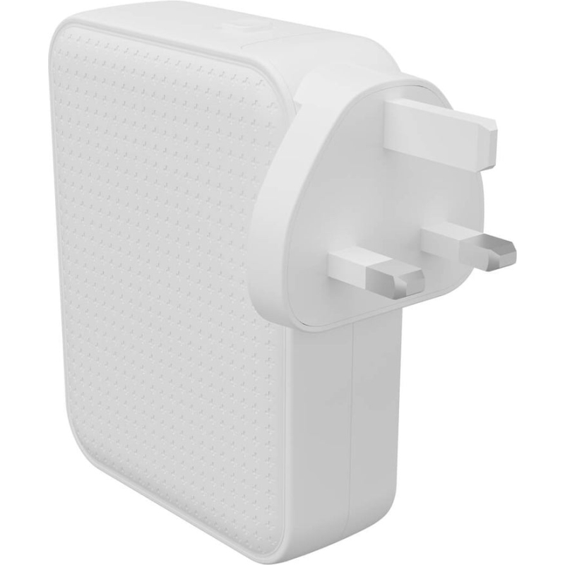 HYPER HJ1001WHWWGL chargeur d'appareils mobiles Manette de jeux, Téléphone portable, Netbook, Ordinateur portable, Smartphone, Tablette Blanc Secteur Charge rapide Intérieure