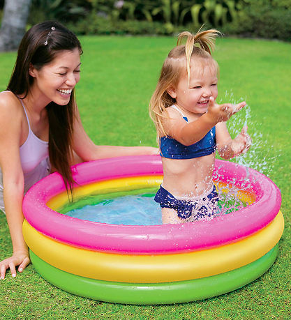 Intex Bådebassin - Sunset Glow Baby Pool - 86x25cm - 86 L