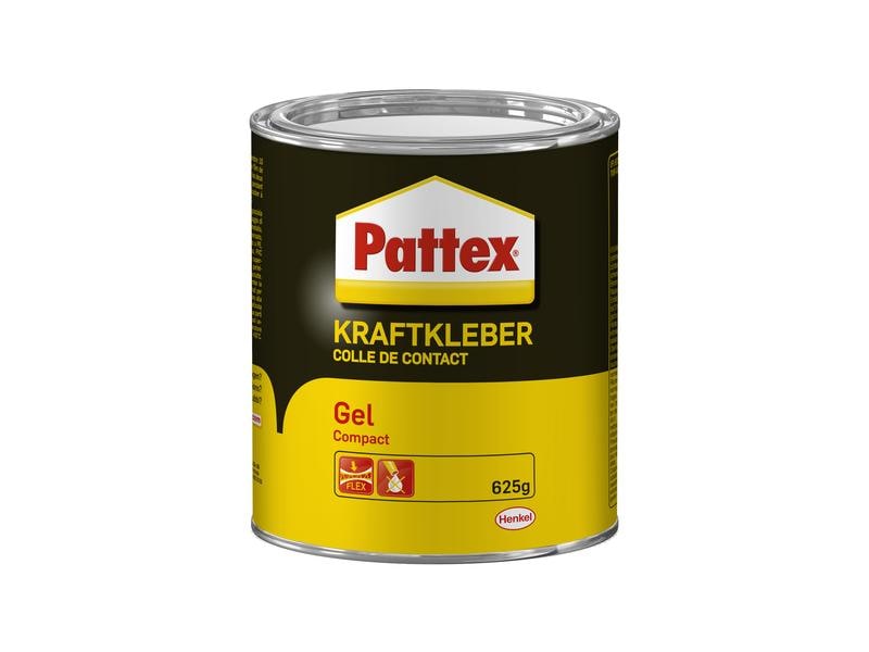 Pattex Klebstoff Gel/Compact 1 x 625 g Kraftkleber, lösemittelhaltig