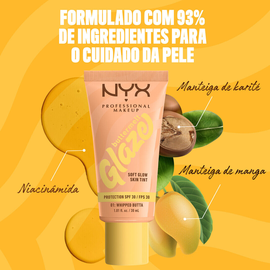 NYX Professional Makeup  Buttermelt - Glaze Tint SPF40