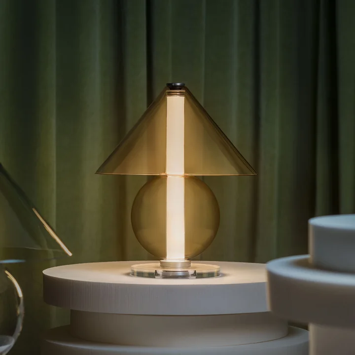 marset - Fragile LED Tischleuchte, translucent