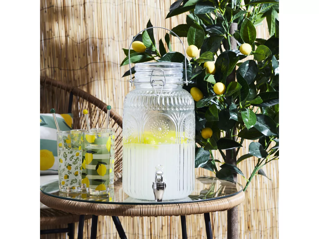 Fontaine En Verre Decore 4l M6