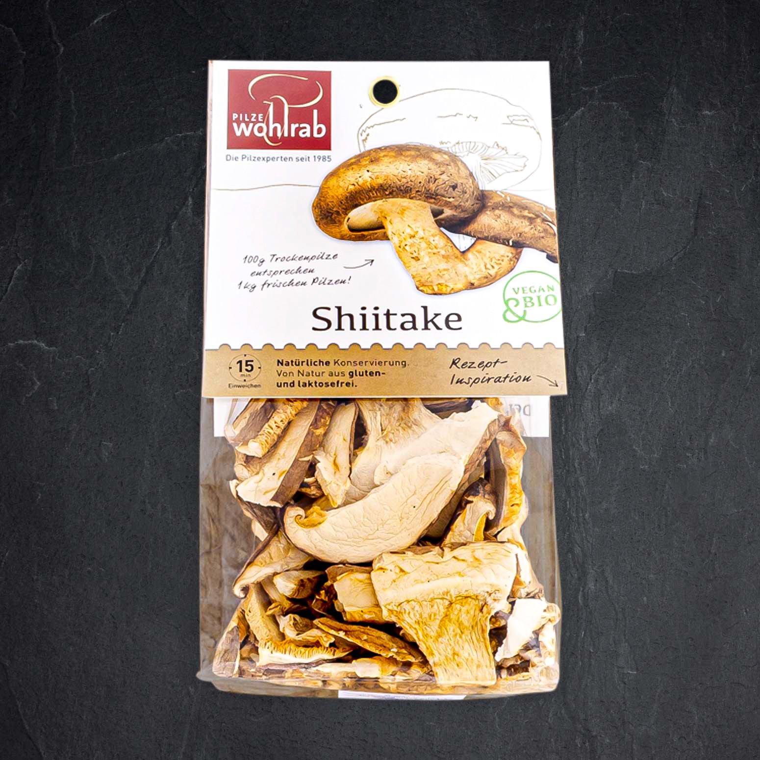 BIO Shiitake getrocknet