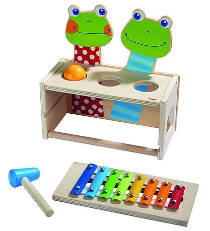 HABA Hammerspiele/Xylophon - Frösche - Natur/Bunt