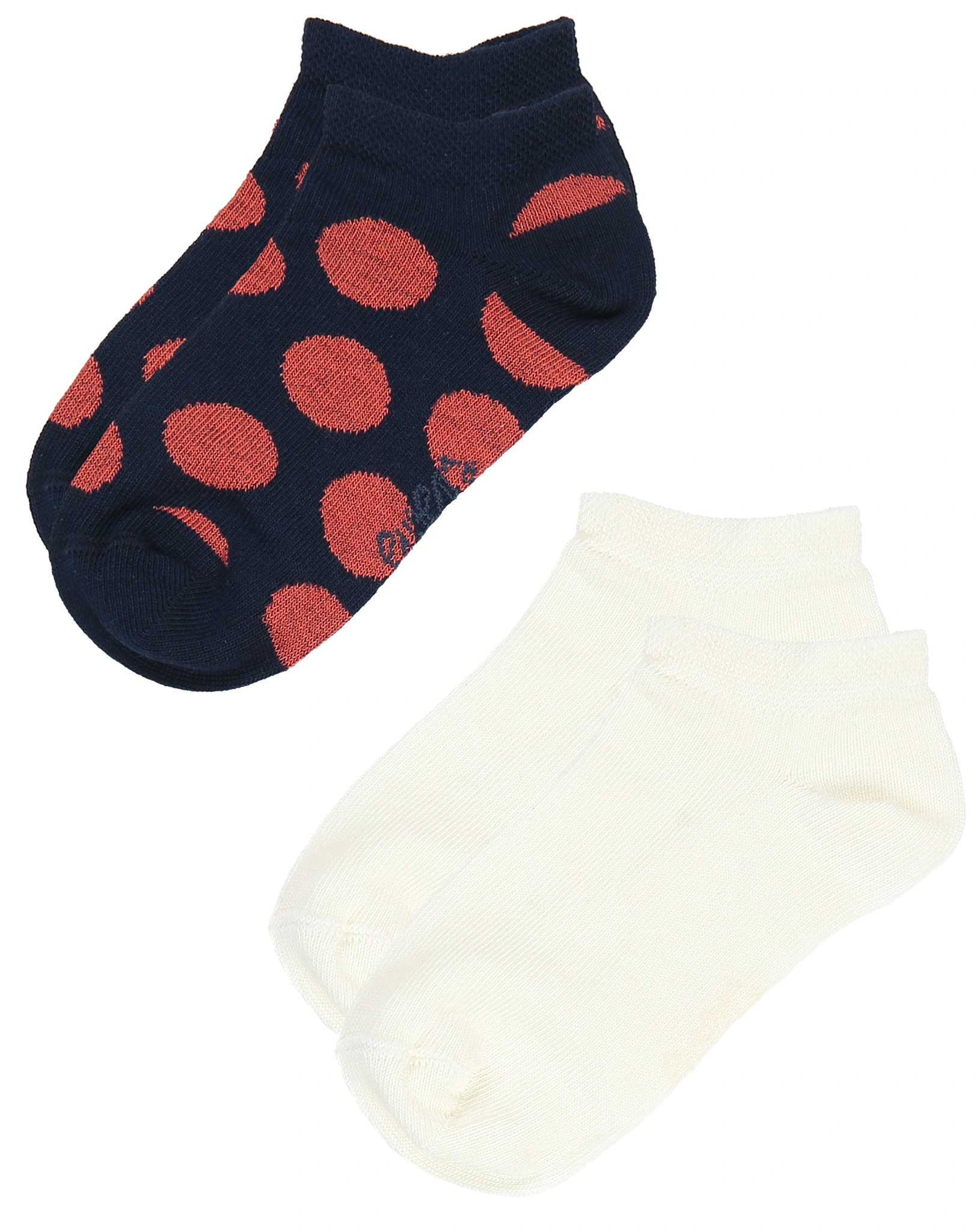 Sneakersocken RINGEL/PUNKTE 6er Pack in flieder/latte