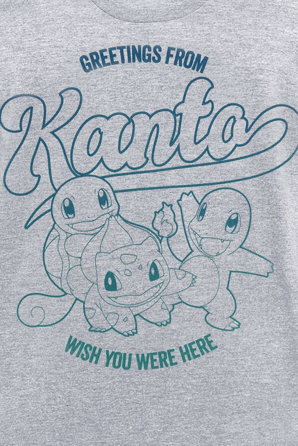 Enfants - Greetings From Kanto | Pokémon T-shirt
