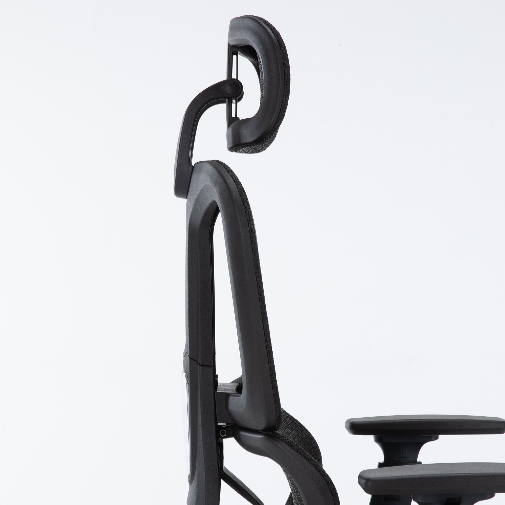 Bürostuhl in moderner Mesh-Optik mit Fußstützeergonomischer Drehstuhl mit Nacken und Lordosenstütze - Gamingstuhl mit atmungsaktiver Netzrückenlehne und Wippfunktion