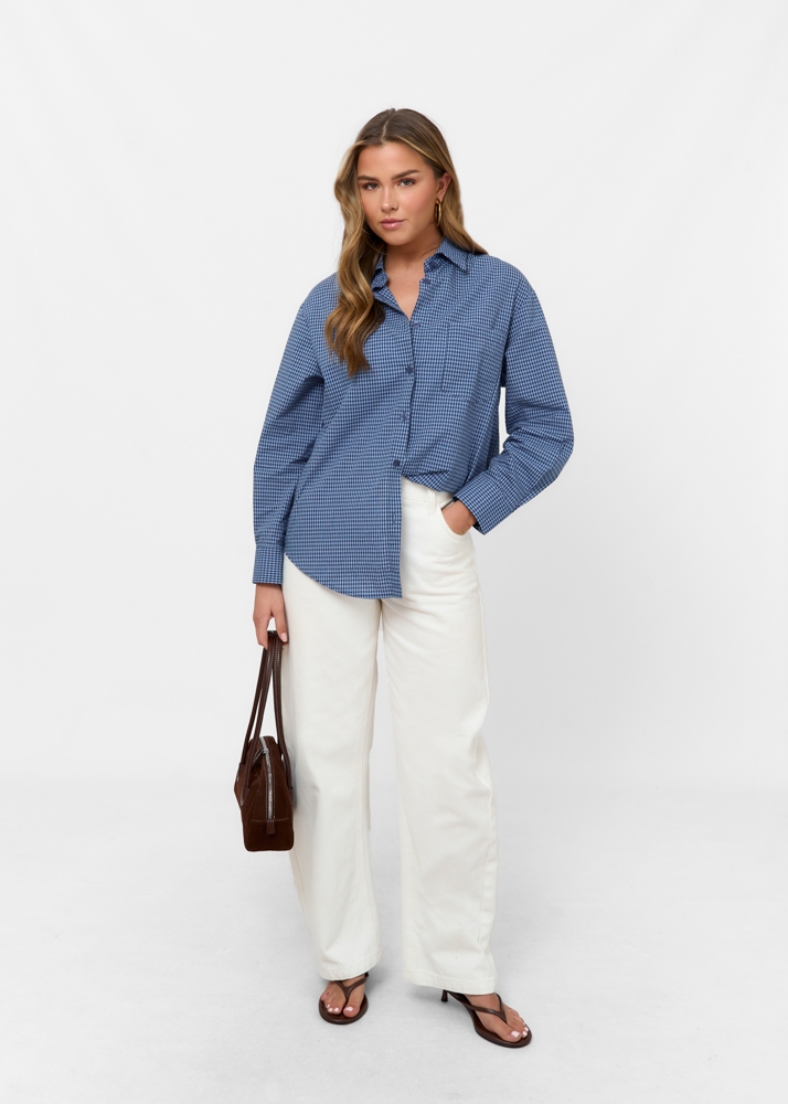 Isa blouse blauw