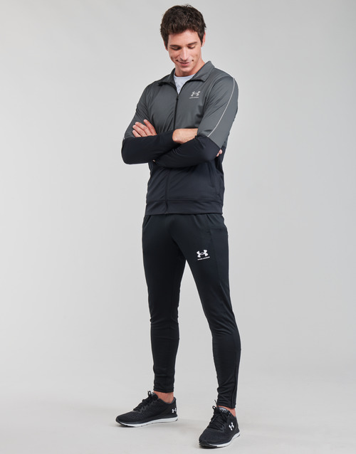 Under Armour - UA PIQUE TRACK JACKET - Gris / Blanc