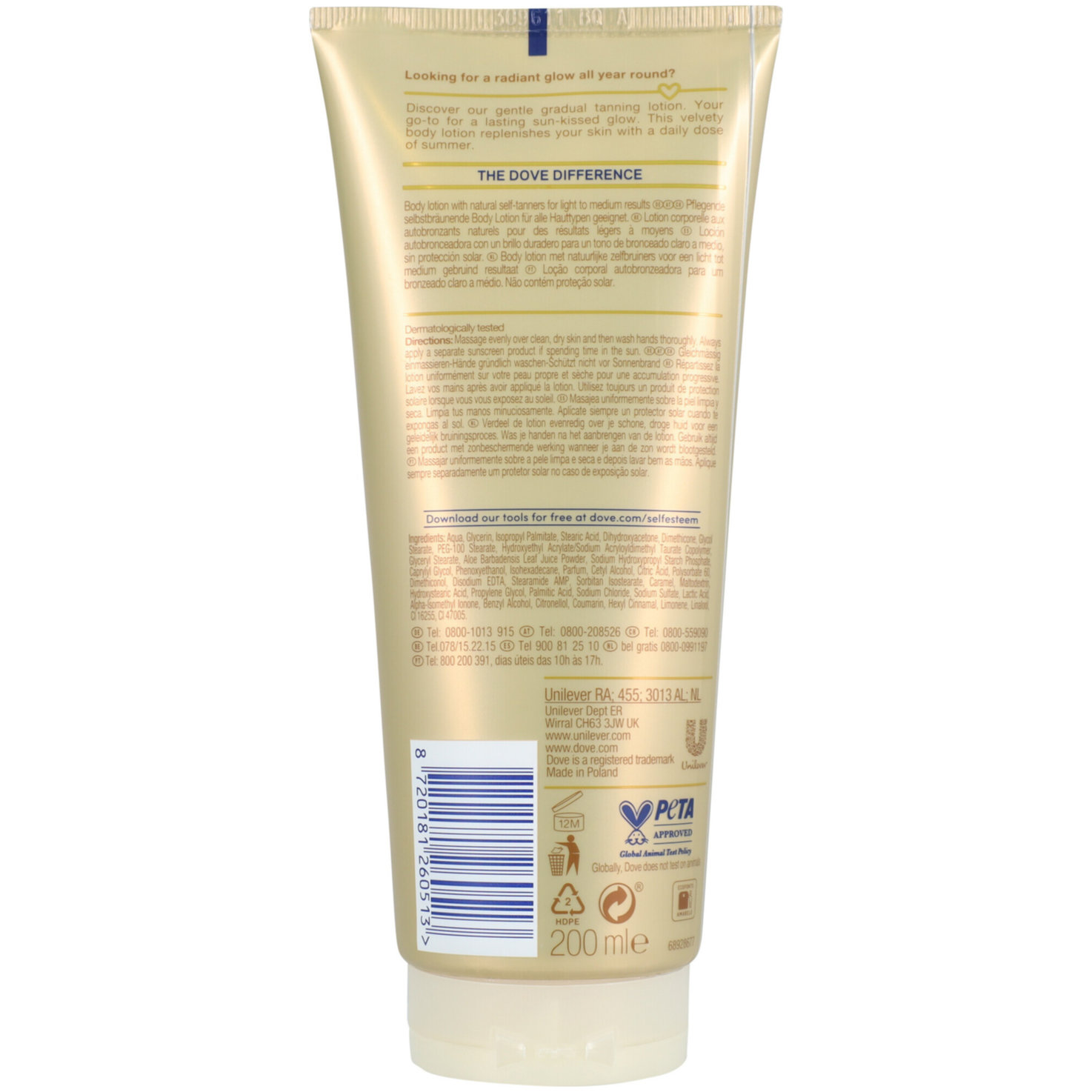 DOVE Body Lotion Summer Fair