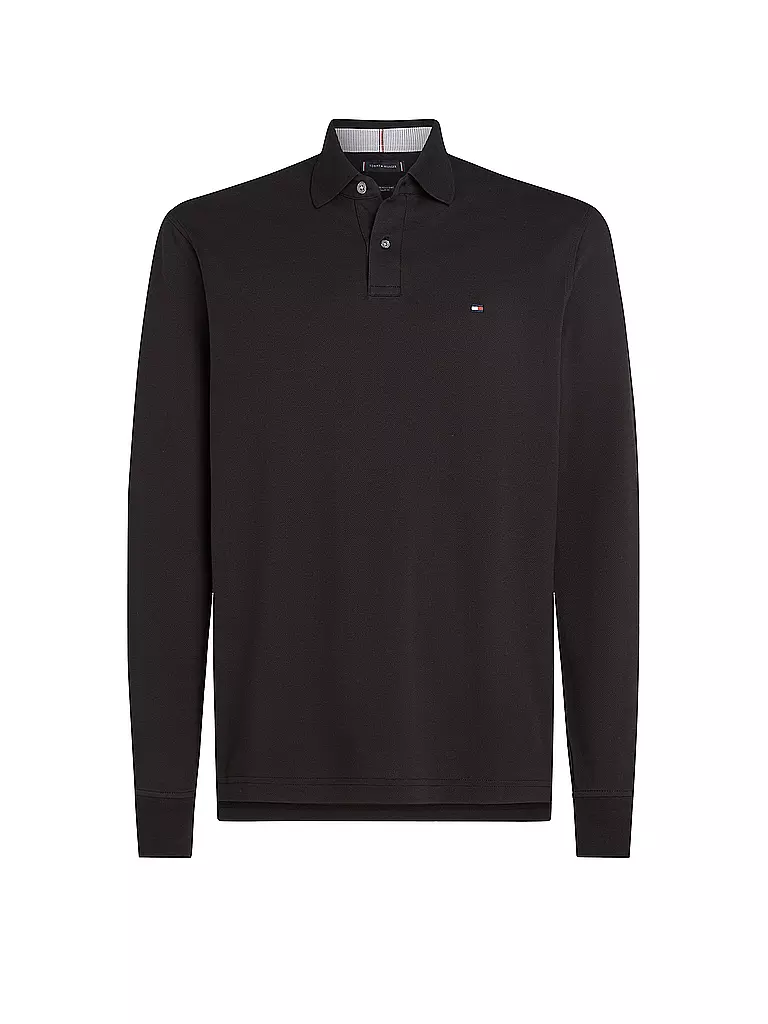 TOMMY HILFIGER Poloshirt Regular Fit 1985 schwarz