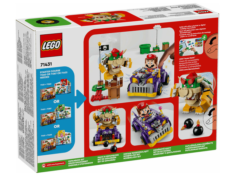 Uitbreidingsset: Bowsers bolide - 71431