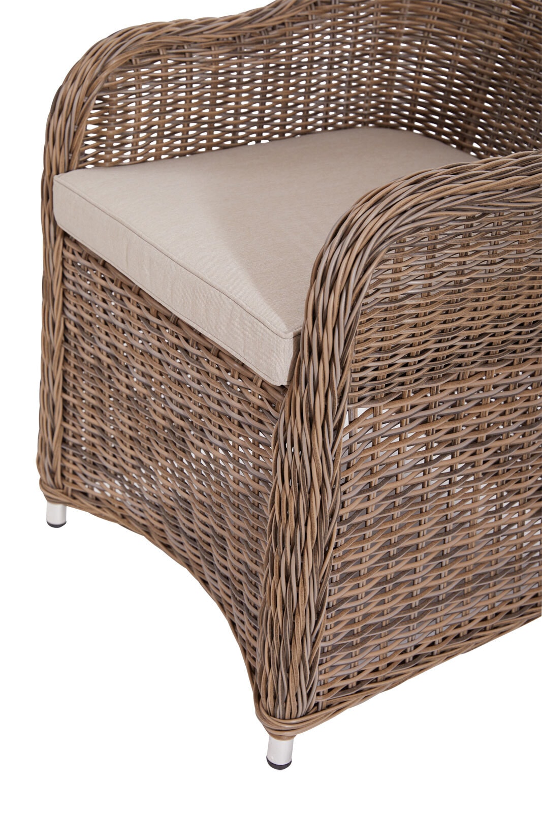 Garden FLAIR Loungesessel Outdoor TINA 2er Set naturfarbig