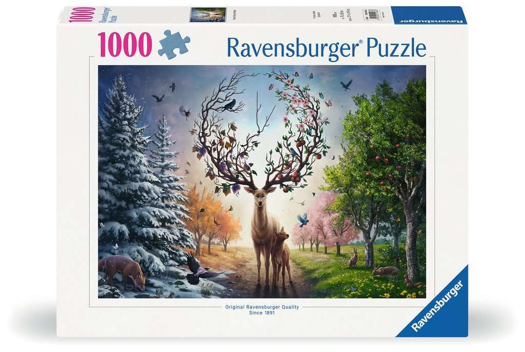 Ravensburger Spiel Der magische Hirsch und die vier Jahreszeiten