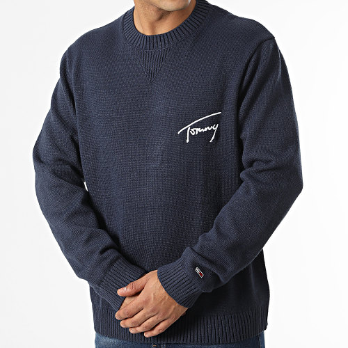 Pull Relaxed Signature 5062 Bleu Marine