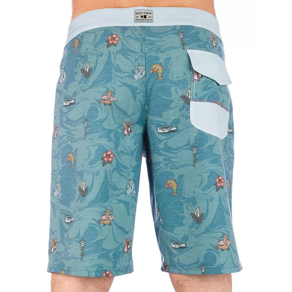 Salty Crew Short de bain Bleu Homme Salty Crew Bonzarelly